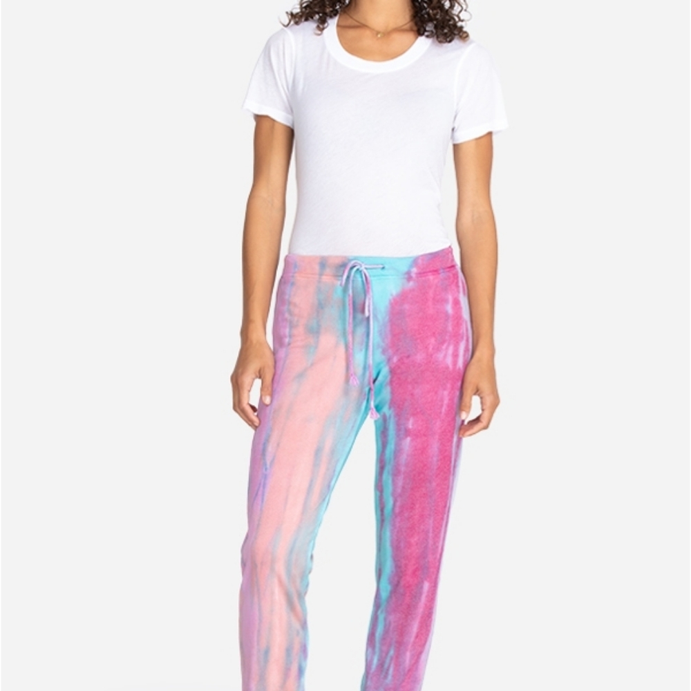 Johnny Was NWT Gemma Knit Jogger, Tie Dye, Size L, collab w/Amanda Bond …